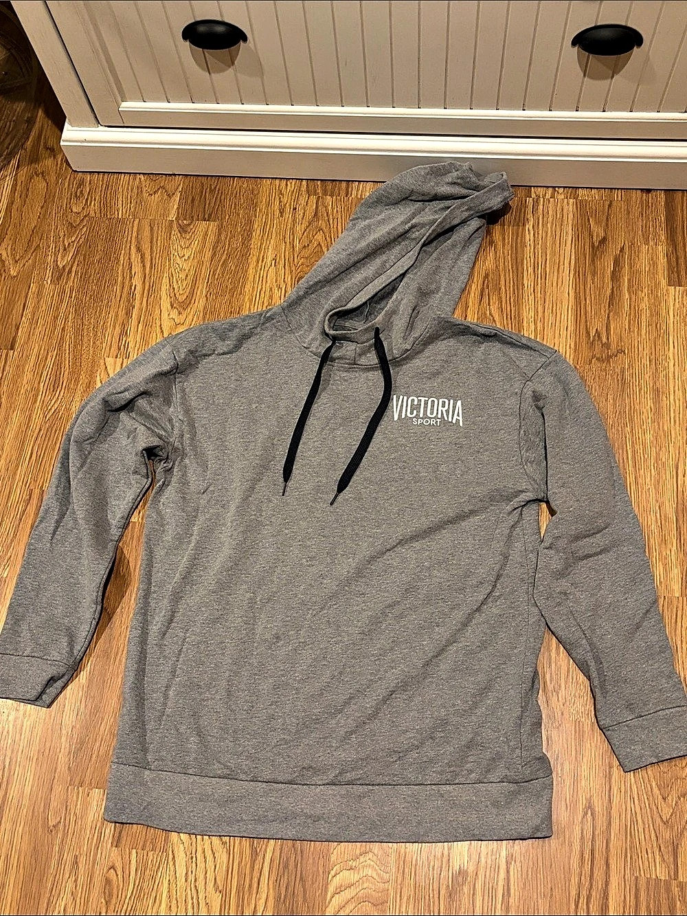 Victoria's Secret Gray Pullover Hoodie Size Medium
